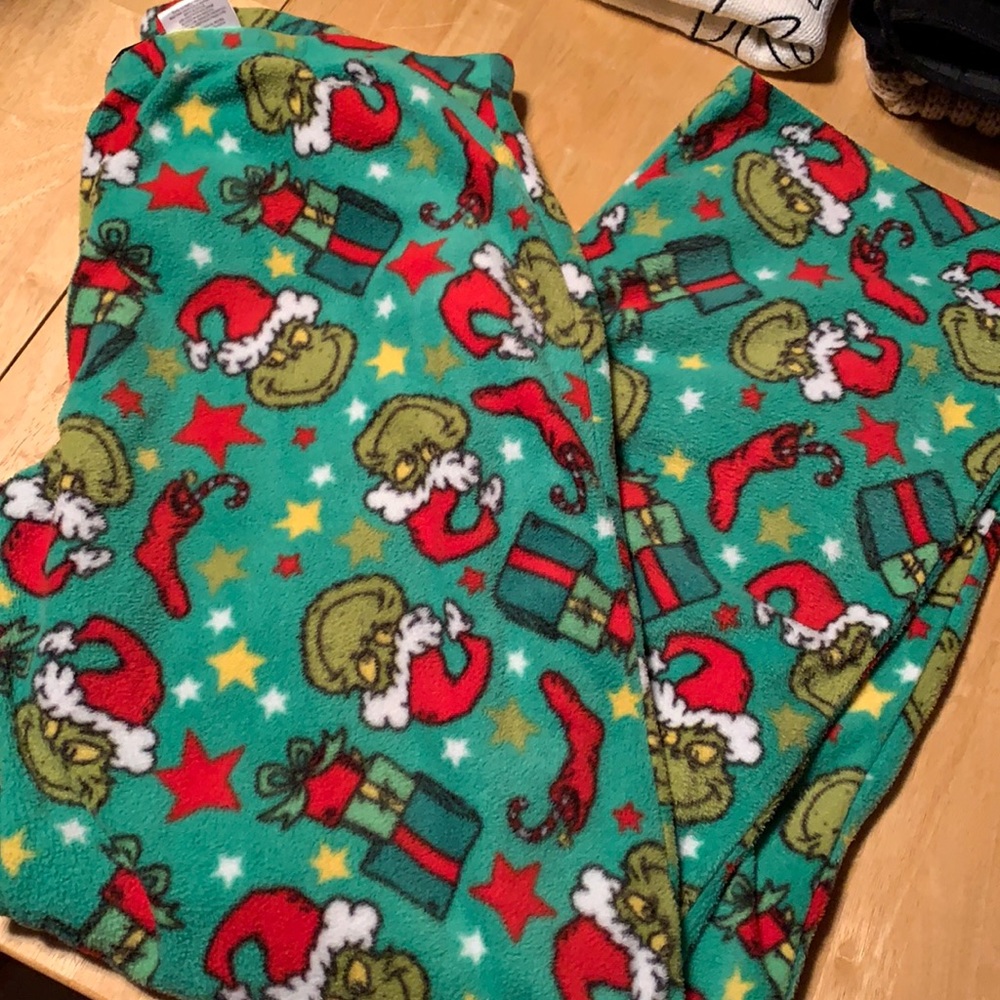 Grinch PJ pants